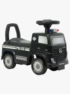 Pedal- & Gåbiler|MillyMally Milly Mally Gåbil Mercedes-Benz Actros Police, Sort