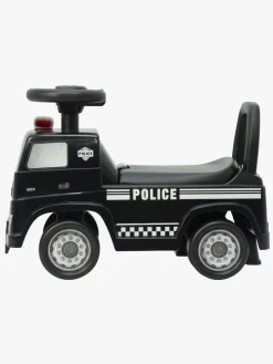 Pedal- & Gåbiler|MillyMally Milly Mally Gåbil Mercedes-Benz Actros Police, Sort