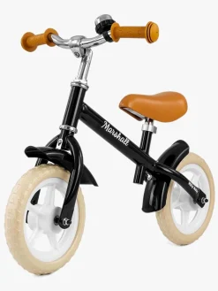 Cykler|MillyMally Milly Mally Løbecykel Marshall, Sort Brun/Sort