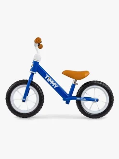 Cykler|MillyMally Milly Mally Løbecykel Timmy 12 Tommer, Blå Blå/Brun/Hvid