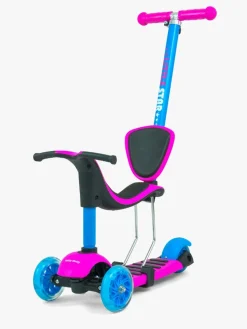 Løbehjul|MillyMally Milly Mally Little Star 3-i-1 Løbehjul, Lyserød/blå Lyserød/Blå
