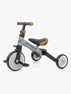 Cykler|MillyMally Milly Mally Optimus 3-i-1 Trehjulet Cykel, Grå Grå