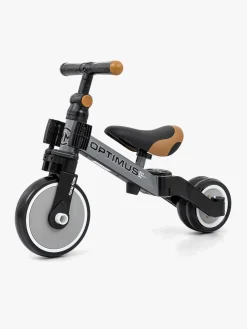 Cykler|MillyMally Milly Mally Optimus 3-i-1 Trehjulet Cykel, Grå Grå