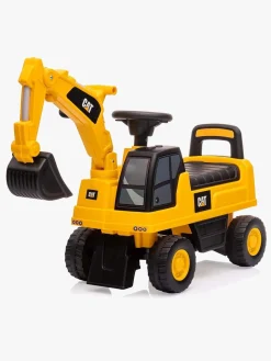 Pedal- & Gåbiler|Legetøj Til Børn På 0-10 År|MillyMally Milly Mally Ride on CAT Gravemaskine Sort/Gul