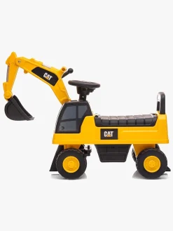Pedal- & Gåbiler|Legetøj Til Børn På 0-10 År|MillyMally Milly Mally Ride on CAT Gravemaskine Sort/Gul