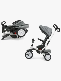 Cykler|MillyMally Milly Mally Trehjulet Cykel Stanley Gummi, Grå Sort