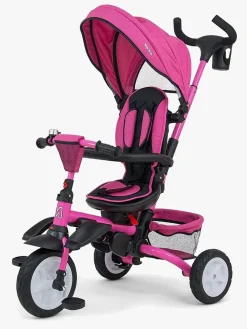 Cykler|MillyMally Milly Mally Trehjulet Cykel Stanley Gummi, Pink Sort