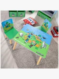 Børn Minecraft Børnemøbler-Bord & Stole, Multi