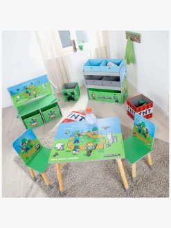 Børn Minecraft Børnemøbler-Bord & Stole, Multi