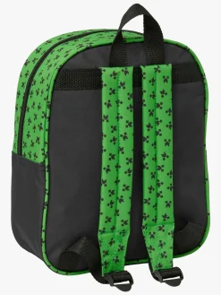 Tasker|Minecraft 3D Mini Rygsæk 6L, Blå/Grøn