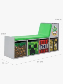 Børnemøbler|Minecraft Opbevaringsbænk, Multi