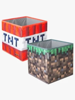 Børn Minecraft Opbevaring-Opbevaringskasser 2-pak, TNT