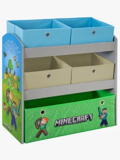 Børnemøbler|Minecraft Opbevaringsreol med Opbevaringskasser