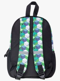 Tasker|Minecraft Rygsæk 10L, Grøn/Sort