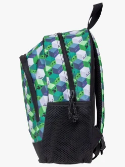 Tasker|Minecraft Rygsæk 10L, Grøn/Sort