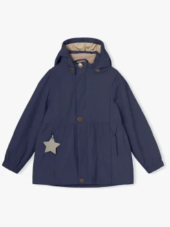 Børn MiniATure Overtøj-MINI A TURE Catia Skaljakke, Maritime Blue