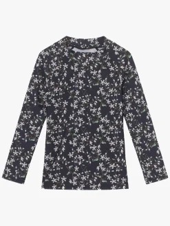 Børn MiniATure Uv & Strand-MINI A TURE Gani UV-Top, Deep Well Blue