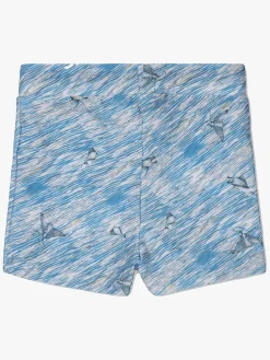 Uv & Strand|MiniATure MINI A TURE Gerry Badeshorts, Slate Blue Blå