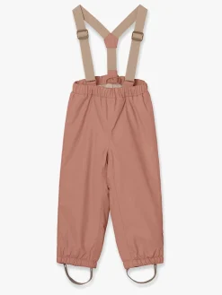 Termotøj|Vintertøj|MiniATure MINI A TURE Wilas Overtræksbukser, Wood Rose Lyserød