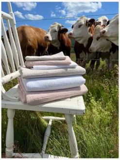 Sengetøj|MiniDreams Mini Dreams Little Wave Sengesæt 100x130, Lyserød