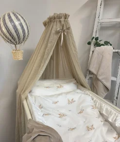 Børnesenge & Tilbehør|MiniDreams Sengehimmel, Sandfarvet