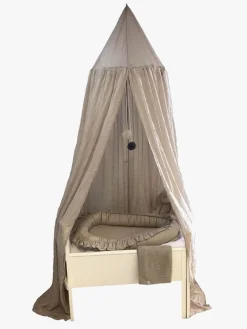 Børnesenge & Tilbehør|MiniDreams Sengehimmel Stor, Sandfarvet