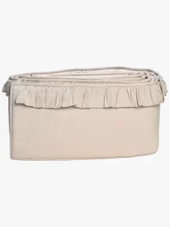 Sengetøj|MiniDreams Sengerand Flæse, Beige