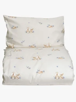 Sengetøj|MiniDreams Sengesæt Tremmeseng 100x130 Bunny, Sandfarvet