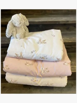 Sengetøj|MiniDreams Sengesæt Tremmeseng 100x130 Bunny, Sandfarvet