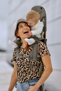 Bæreseler, Strækvikler & Bærestole|MiniMeis Skulderbærestol G5, Olive Premium Grøn