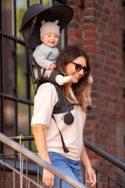 Bæreseler, Strækvikler & Bærestole|MiniMeis Solbeskyttelse, Black