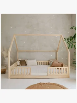 Børnesenge & Tilbehør|Minitude ARTHUR Junior-/Montessori-seng 140x200, Natur