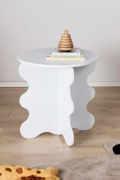 Børnemøbler|Minitude  Bølget Sidebord, Hvid