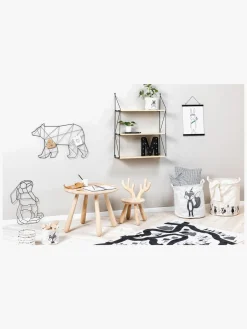 Lamper & Belysning|Minitude Bogstavslampe D, Sort