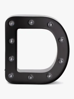 Lamper & Belysning|Minitude Bogstavslampe D, Sort