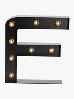 Lamper & Belysning|Minitude Bogstavslampe F, Sort