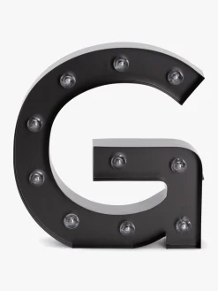 Lamper & Belysning|Minitude Bogstavslampe G, Sort