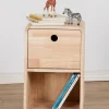 Børnemøbler|Minitude CRUZ Natbord, Natur