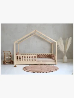 Børnesenge & Tilbehør|Minitude HENRY Junior-/Montessori-seng 90x190, Natur