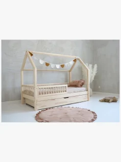 Børnesenge & Tilbehør|Minitude HUDSON Juniorseng 90x190, Natur