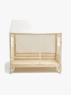 Børnesenge & Tilbehør|Minitude JAX Sengehimmel til Hus, Hvid