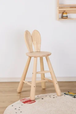 Børn Minitude Børnemøbler-Kanin Juniorstol, Natur