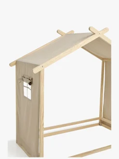 Børn Minitude Børnesenge & Tilbehør-LEVI Junior-/Montessori-seng 70x140, Natur