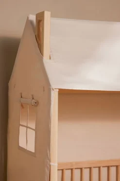 Børn Minitude Børnesenge & Tilbehør-MASON Sengehimmel til Hus, Offwhite