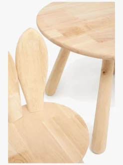 Børn Minitude Børnemøbler-Nordic Bord Dimma & Stole Kanin, Natur