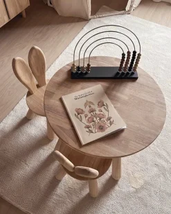 Børn Minitude Børnemøbler-Nordic Bord Dimma & Stole Kanin, Natur