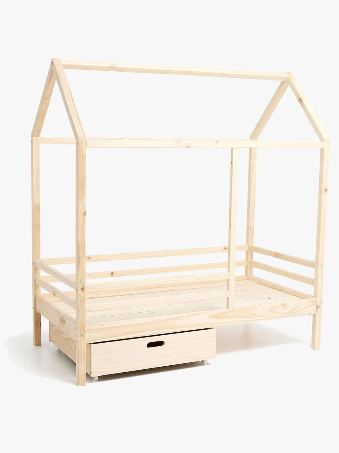 Børnesenge & Tilbehør|Minitude Nordic JAX Juniorseng 70x140 m. Skuffe