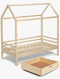 Børnesenge & Tilbehør|Minitude Nordic JAX Juniorseng 70x140 m. Skuffe