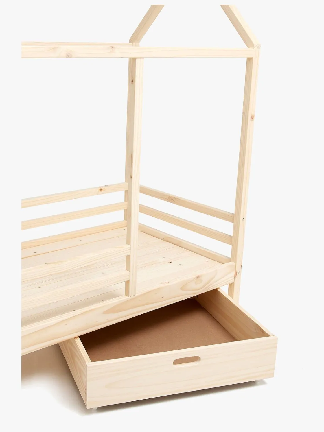 Børnesenge & Tilbehør|Minitude Nordic JAX Juniorseng 70x140 m. Skuffe