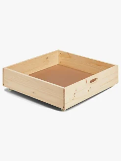 Børnesenge & Tilbehør|Minitude Nordic JAX Sengeskuffe, Natur Beige